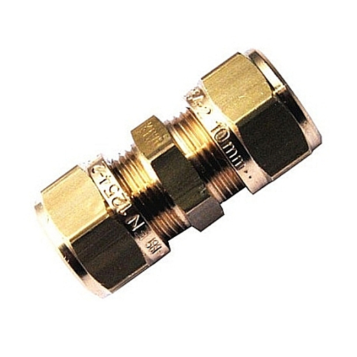 30x Screw Thread Tubing Brass Straight Reducer Compression Fitting